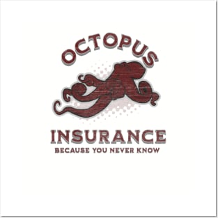 Octopus Insurance Posters and Art